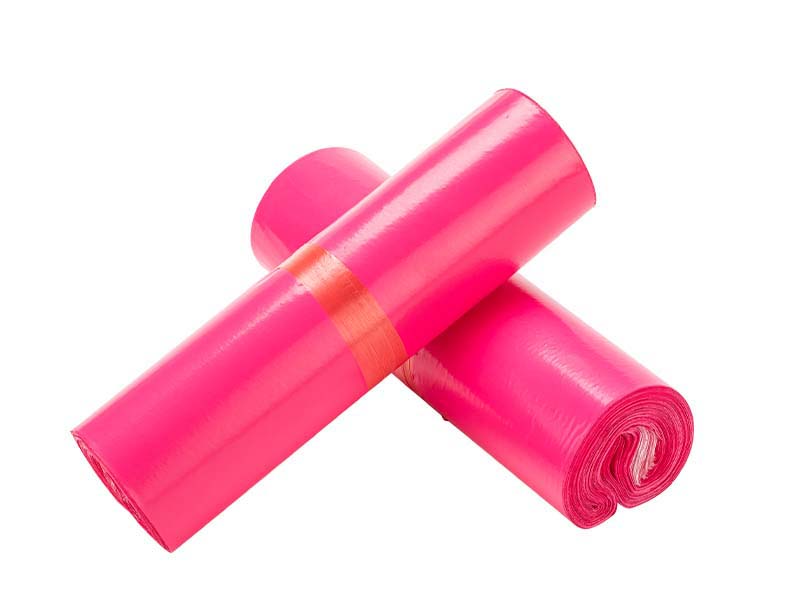 平罗玫红色快递袋-02